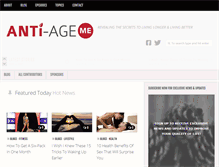Tablet Screenshot of anti-ageme.com
